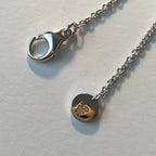 Jewelicorn ZERO 1 SCHWARZE KERAMIK-SILBER-KETTE