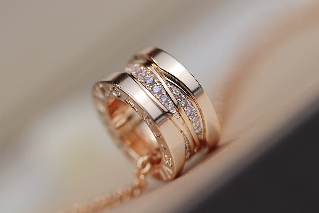 Jewelicorn Zero 1 Pink Gold Diamantkette