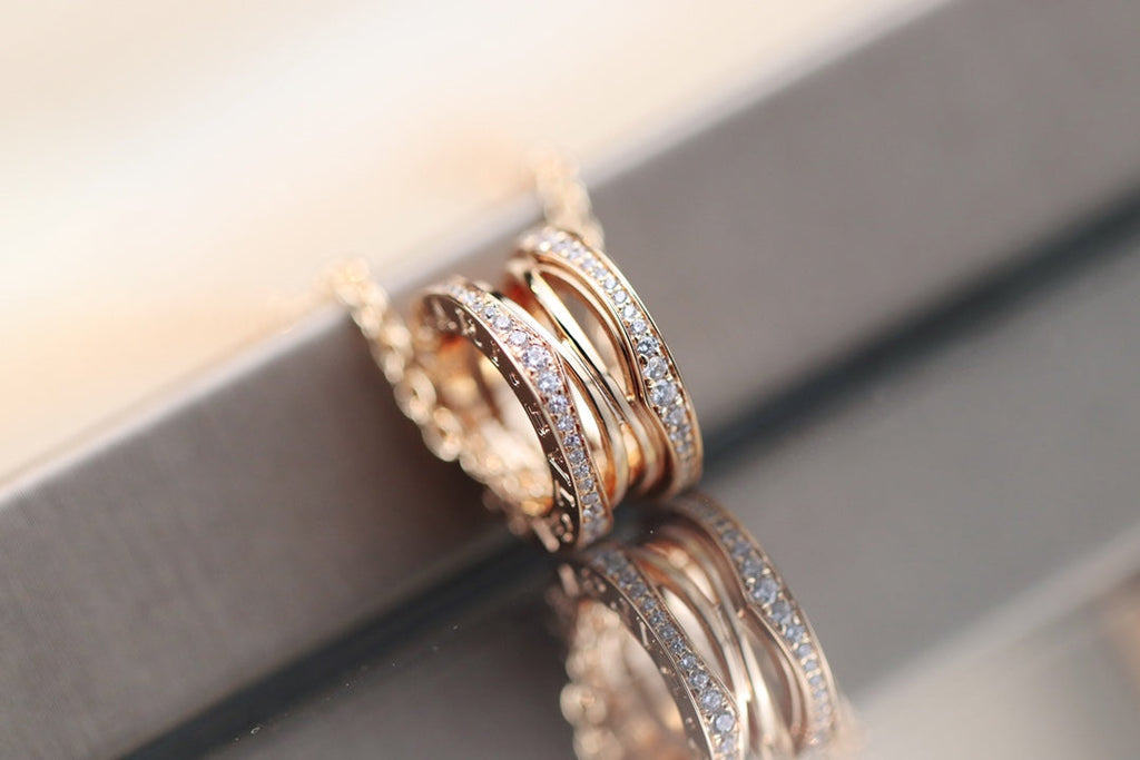 Jewelicorn Zero 1 Halskette aus roségoldenem Metall