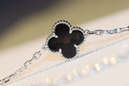 ¡®Jewelicorn¡¯CLOVER 20 MOTIFS ONYX DIAMOND SILVER