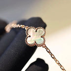 ¡®Jewelicorn¡¯CLOVER 20 MOTIFS DARK MOP DIAMOND  NECKLACE