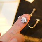 ®Jewelicorn® サンモチーフ ピンクモップ シルバーブレスレット