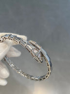 ¡®Jewelicorn¡¯SERPENTI BRACELET DIAMONDS SILVER