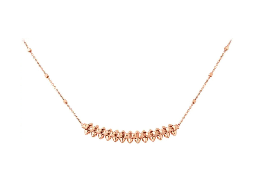 ¡®Jewelicorn¡¯CLASH PINK GOLD NECKLACE