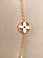 ¡®Jewelicorn¡¯星と太陽の7つのモチーフ ゴールドブレスレット