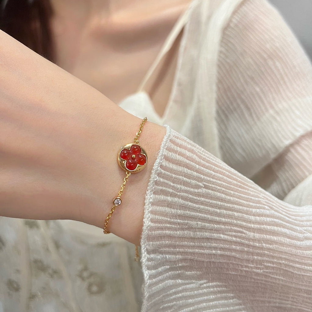 ¡®Jewelicorn¡¯SUN PEDANT CARNELIAN BRACELET