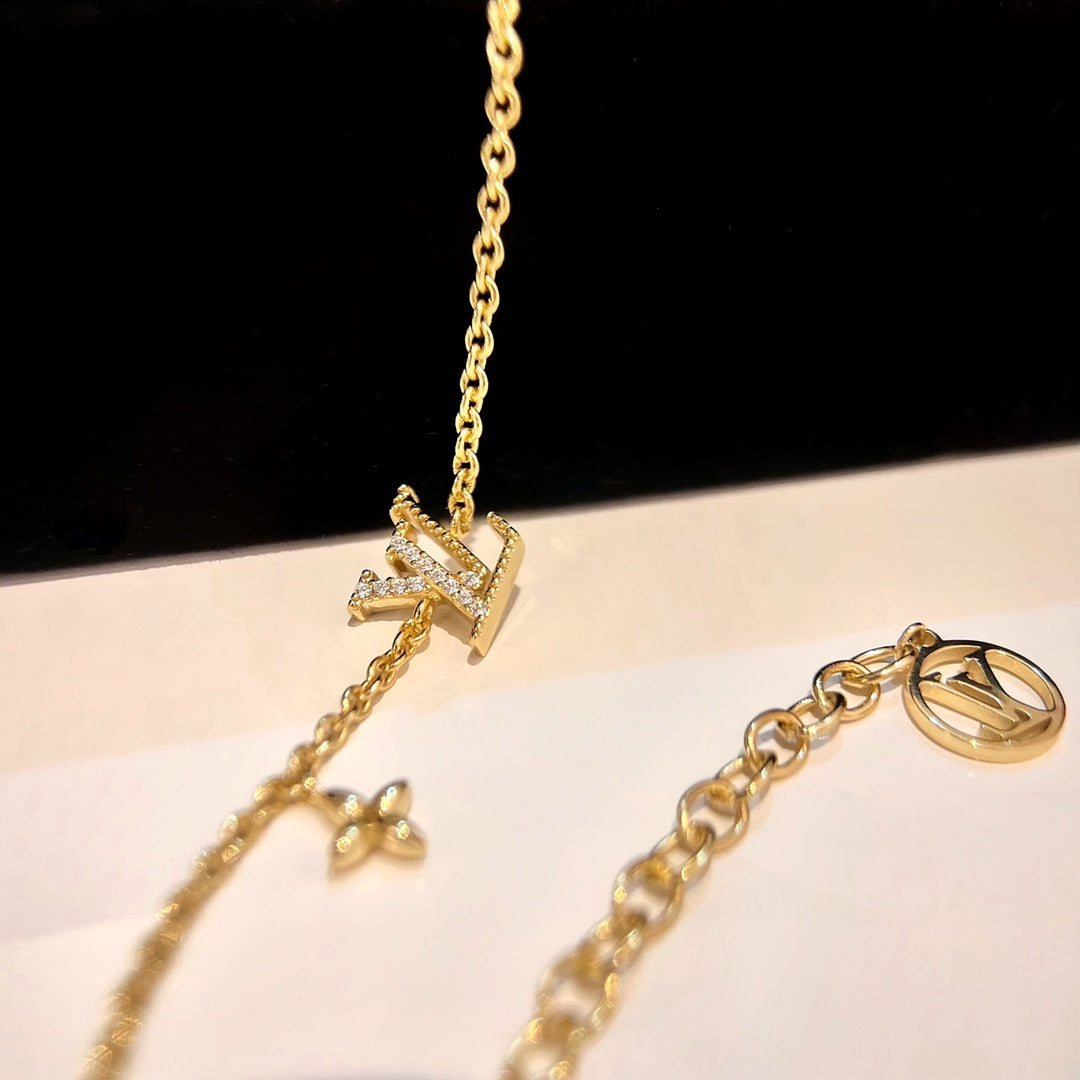 ®Jewelicorn®ロゴスターモチーフゴールドブレスレット