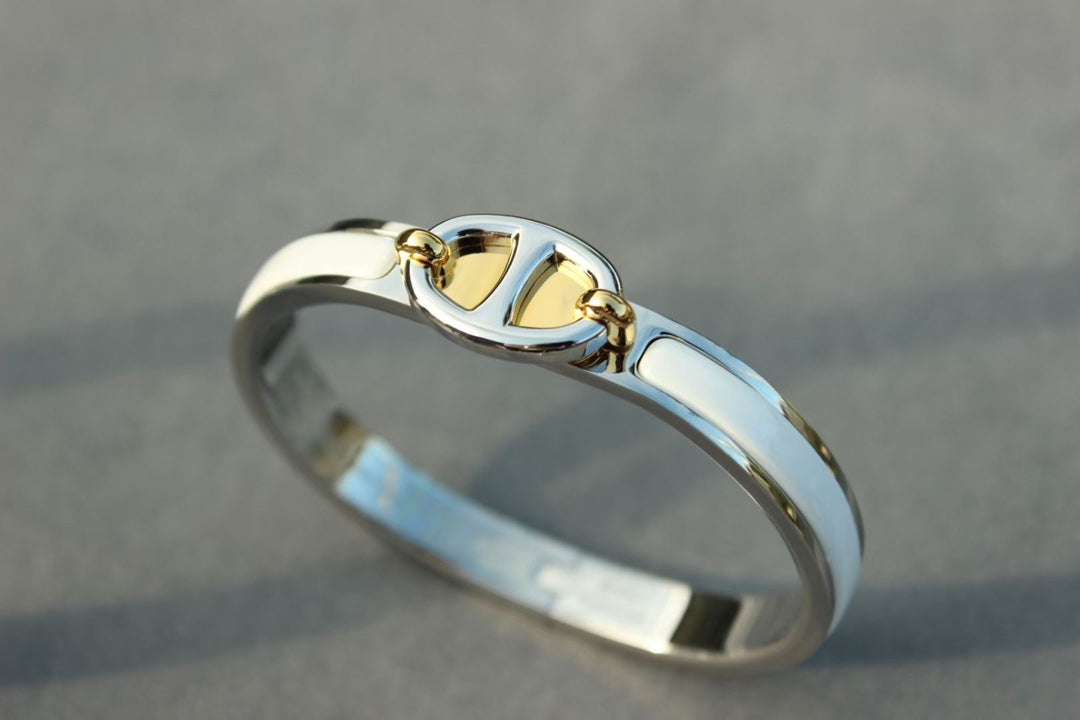 ®Jewelicorn®クリックチェーンシルバーブレスレット