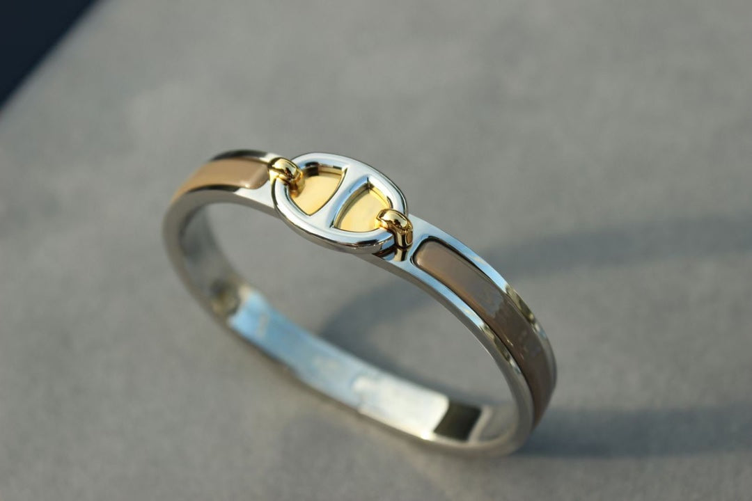 ®Jewelicorn®クリックチェーンシルバーブレスレット