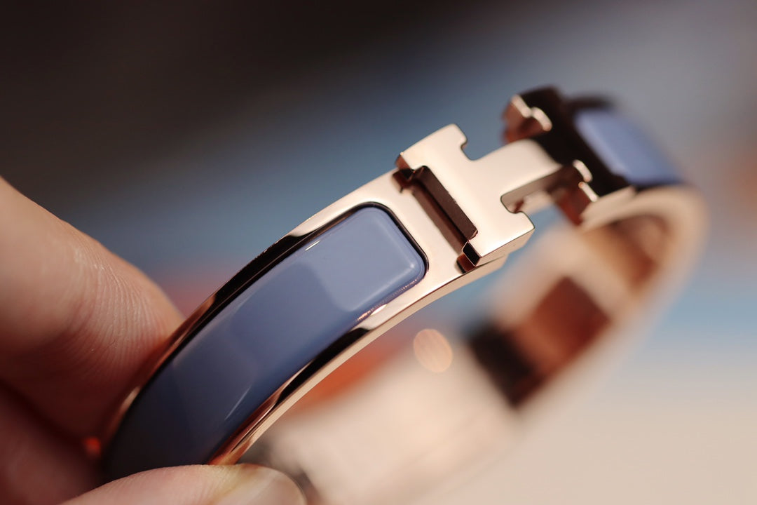 ¡®Jewelicorn¡¯H BRACELET 12MM BLUE GRAY