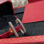 ®Jewelicorn® クラッシュ ラージフープイヤリング