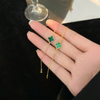 ¡®Jewelicorn¡¯CLOVER BRACELET MALACHITE 1 MOTIF