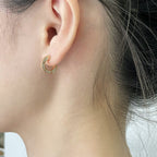 ¡®Jewelicorn¡¯LOVE DIAMOND EARRINGS