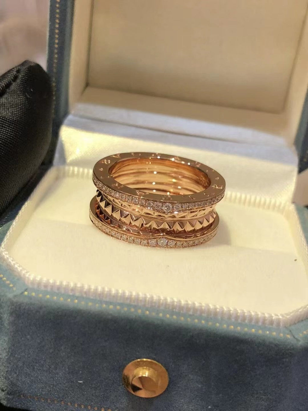 ¡®Jewelicorn¡¯ZERO 1 ROCK DIAMOND PINK GOLD