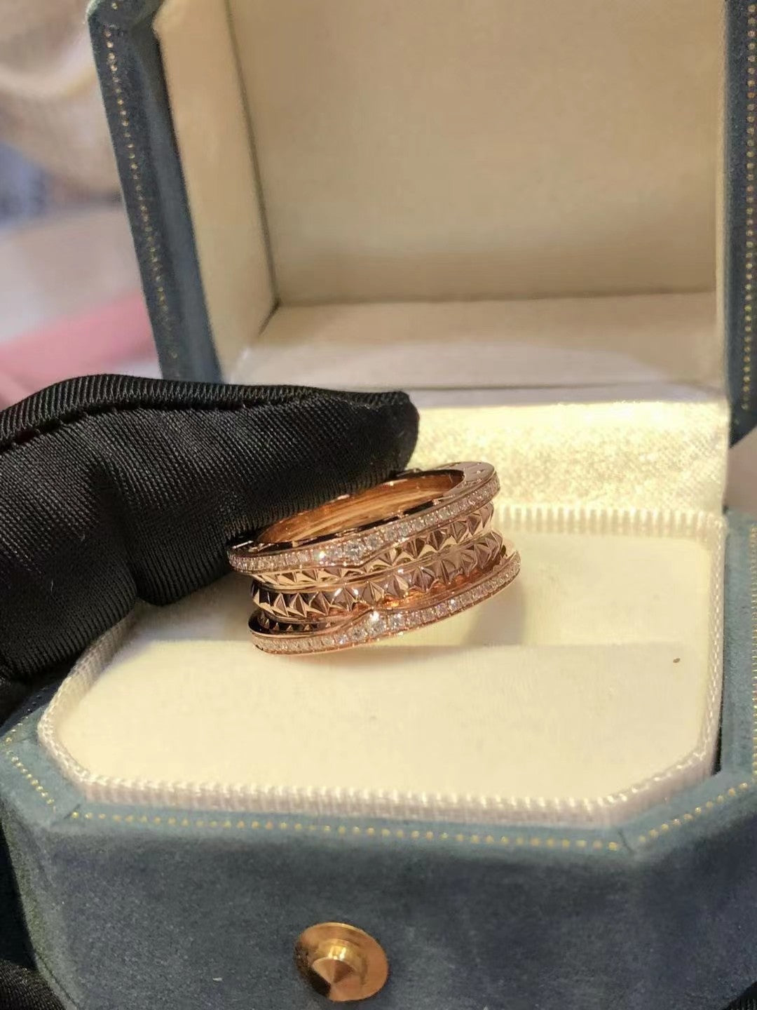 ¡®Jewelicorn¡¯ZERO 1 ROCK DIAMOND PINK GOLD