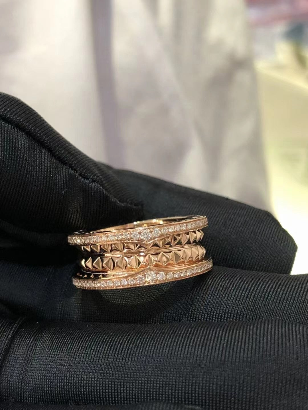 ¡®Jewelicorn¡¯ZERO 1 ROCK DIAMOND PINK GOLD