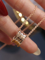 Jewelicorn Zero 1 Halskette aus roségoldenem Metall