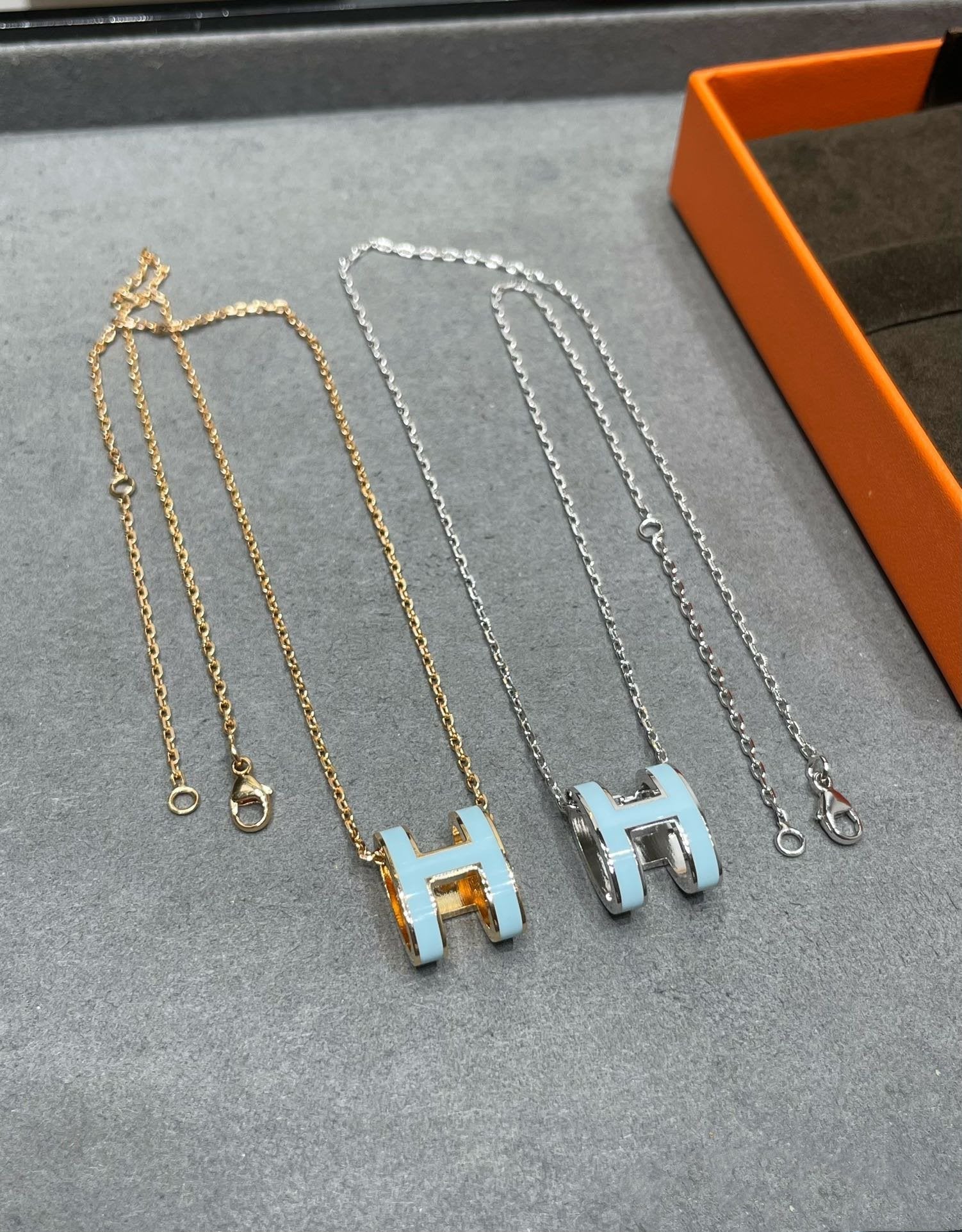 ¡®Jewelicorn¡¯POP H SKY BLUE NECKLACE
