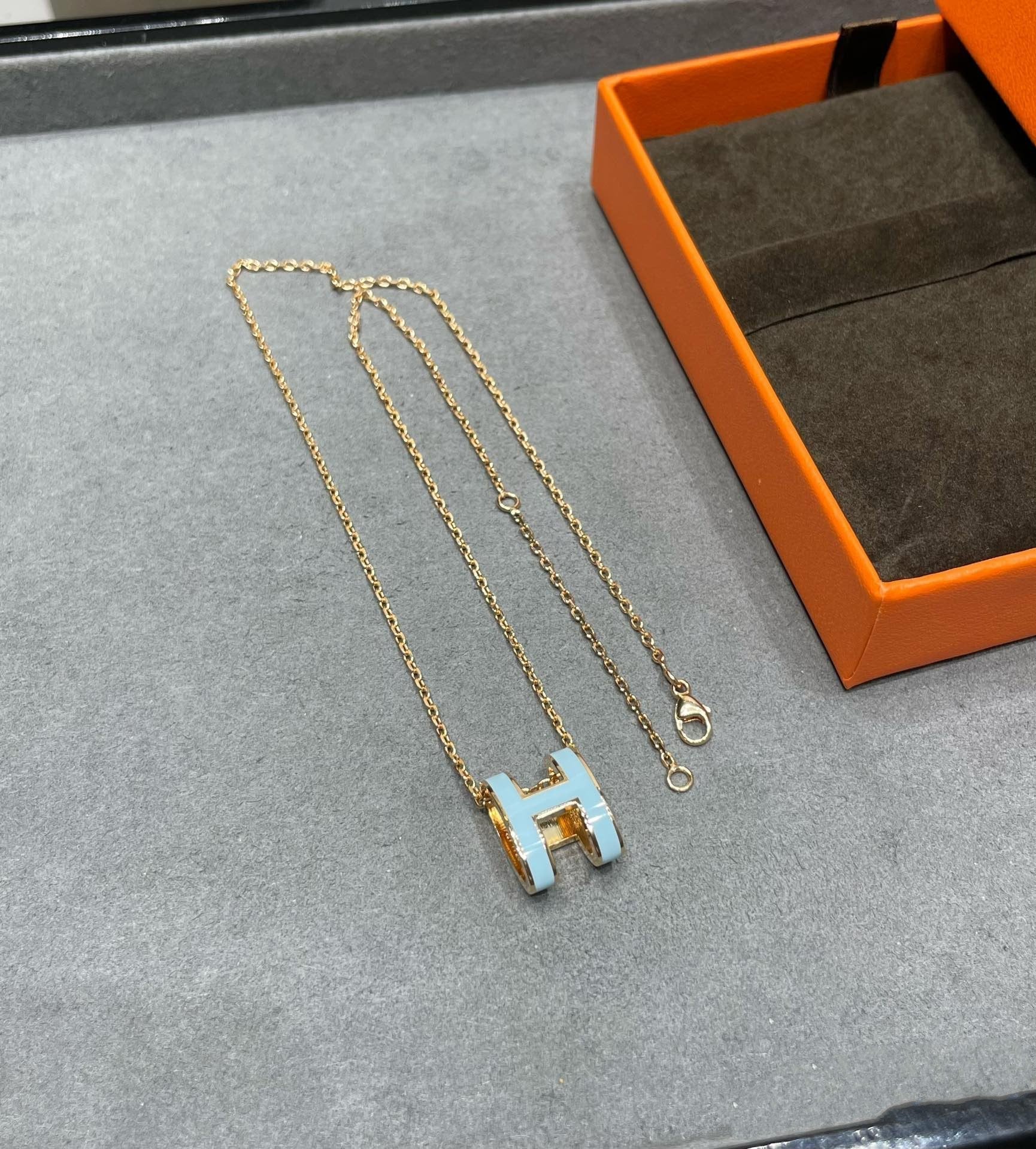 ¡®Jewelicorn¡¯POP H SKY BLUE NECKLACE