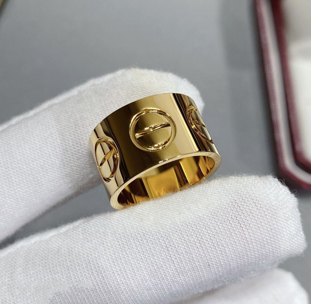 ®Jewelicorn® LOVE 11MM ラージリング