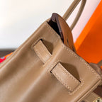 HM Birkin 30 cm Beige Swift Leder Goldbeschläge