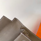 HM KELLY 28CM ETAIN EPSOM LEDER GOLDENE BESCHLÄGE