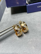 ®Jewelicorn® ビーラブ ダイヤモンド フープイヤリング