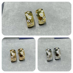 ®Jewelicorn® ビーラブ ダイヤモンド フープイヤリング