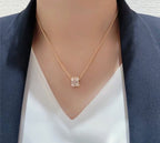 ¡®Jewelicorn¡¯BEE LOVE DIAMOND PAVED 3 ROW NECKLACE