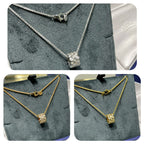¡®Jewelicorn¡¯BEE LOVE DIAMOND PAVED 3 ROW NECKLACE