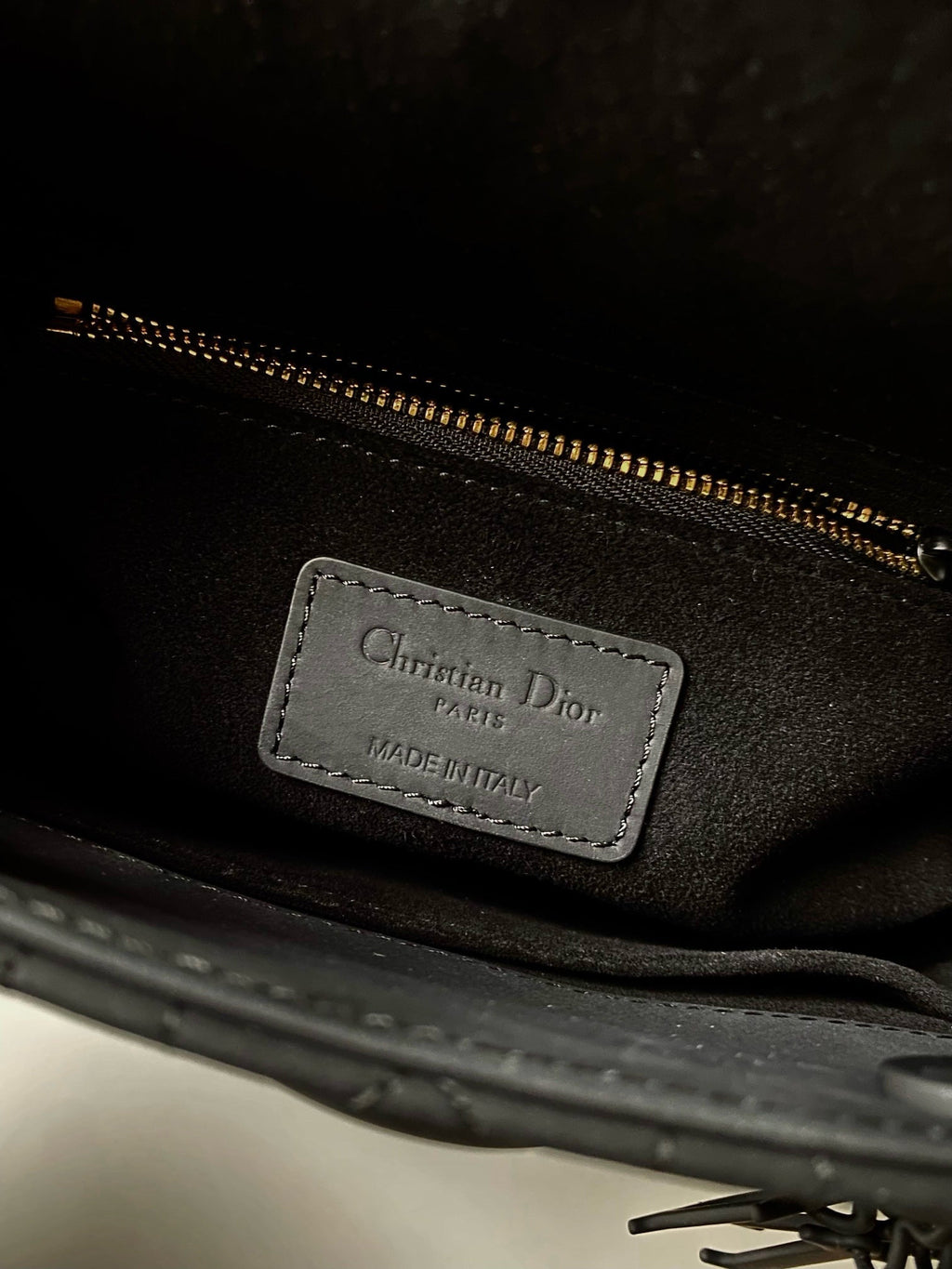 SMALL DADY 20 MY ABC ALL BLACK LAMBSHIN