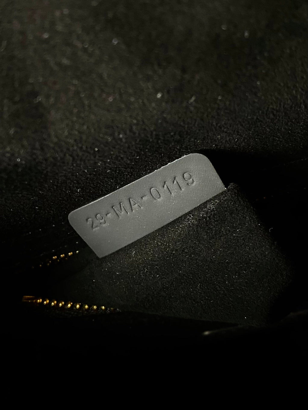 SMALL DADY 20 MY ABC ALL BLACK LAMBSHIN