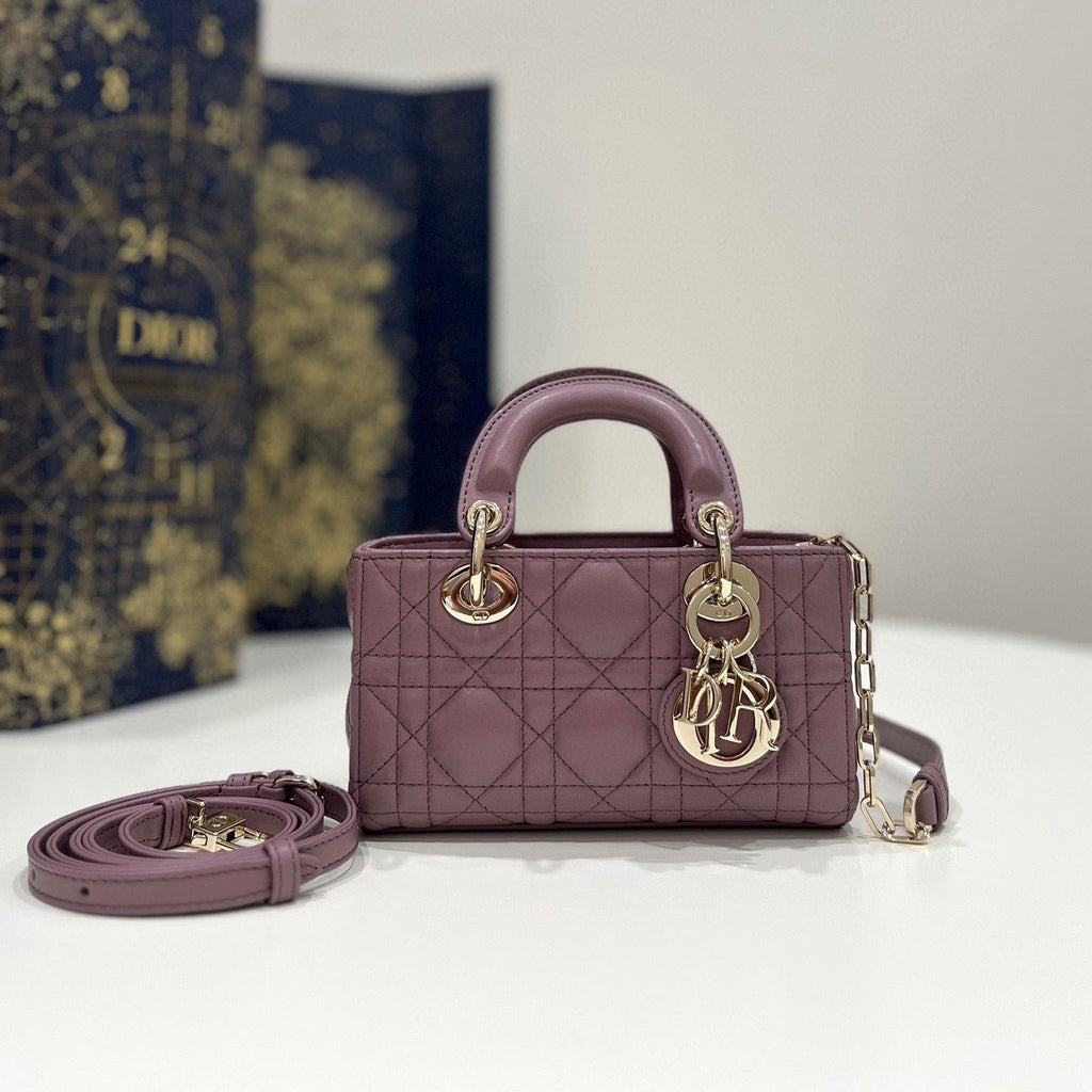 LADY D-JOY 16 MICRO PURPLE LAMMSCHWARZ