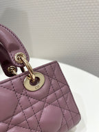 LADY D-JOY 16 MICRO PURPLE LAMMSCHWARZ
