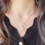 ¡®Jewelicorn¡¯CONSTANCE PEDANT SILVER NECKLACE