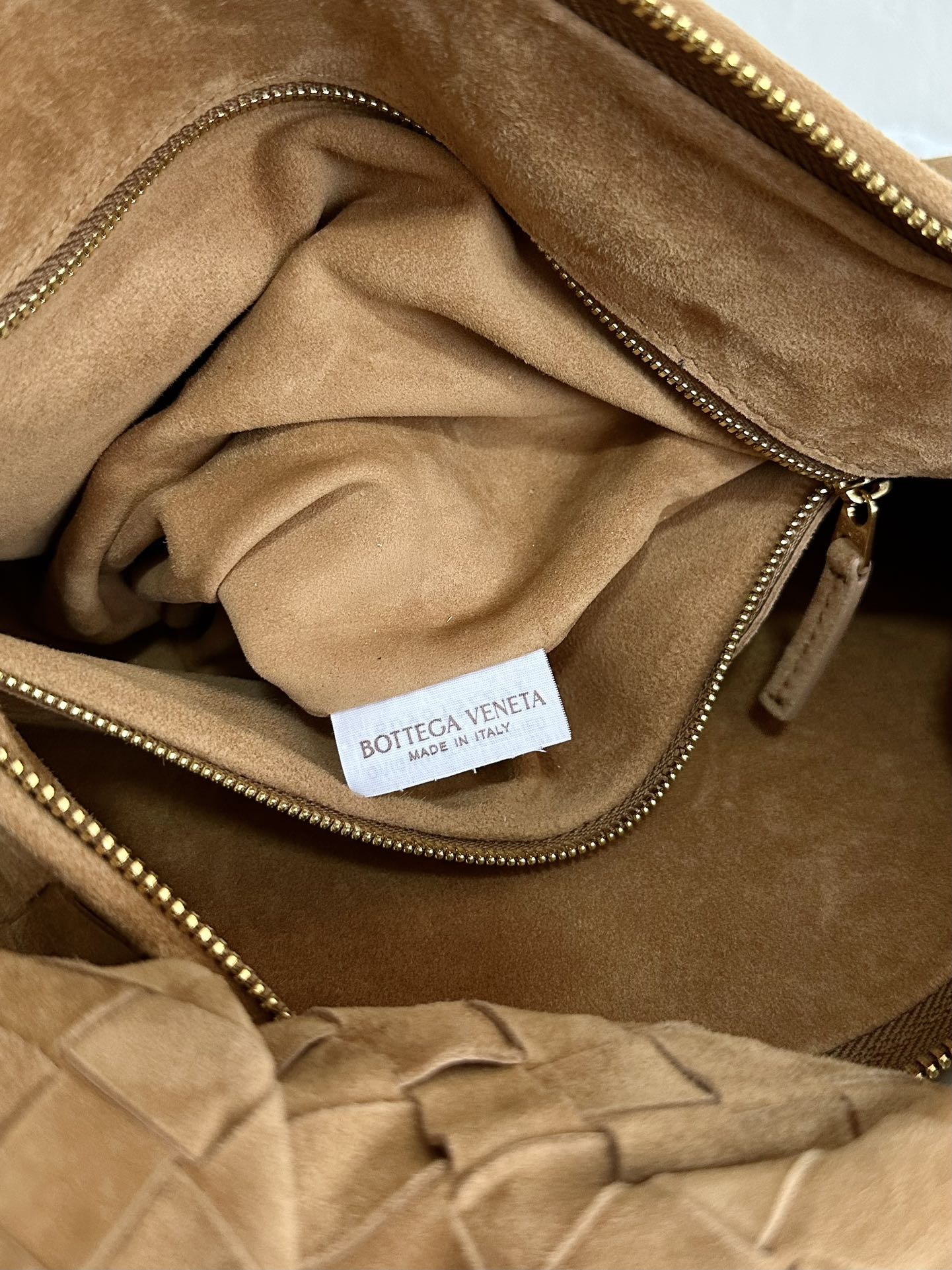 BV SMALL JODIE 48CM BRAUNES WILDLEDER 