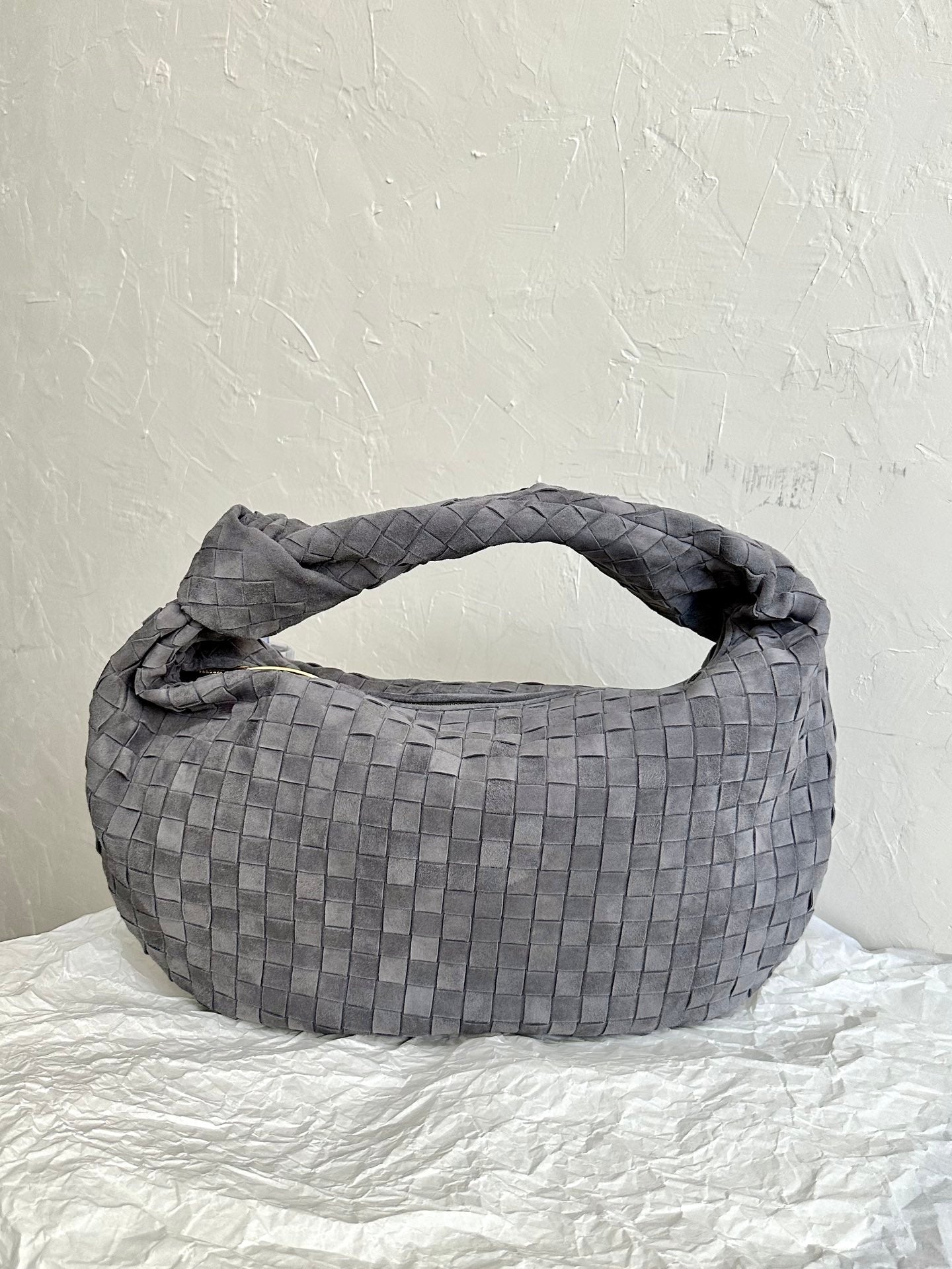 BV SMALL JODIE 48CM GRAUES WILDLEDER 