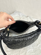 BV MEDIUM GEMELLI 36CM SCHWARZES LAMMLEDER 