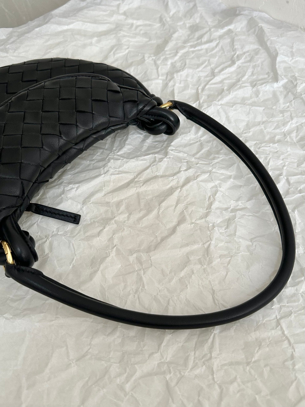 BV MEDIUM GEMELLI 36CM SCHWARZES LAMMLEDER 