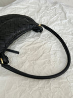 BV MEDIUM GEMELLI 36CM SCHWARZES LAMMLEDER 