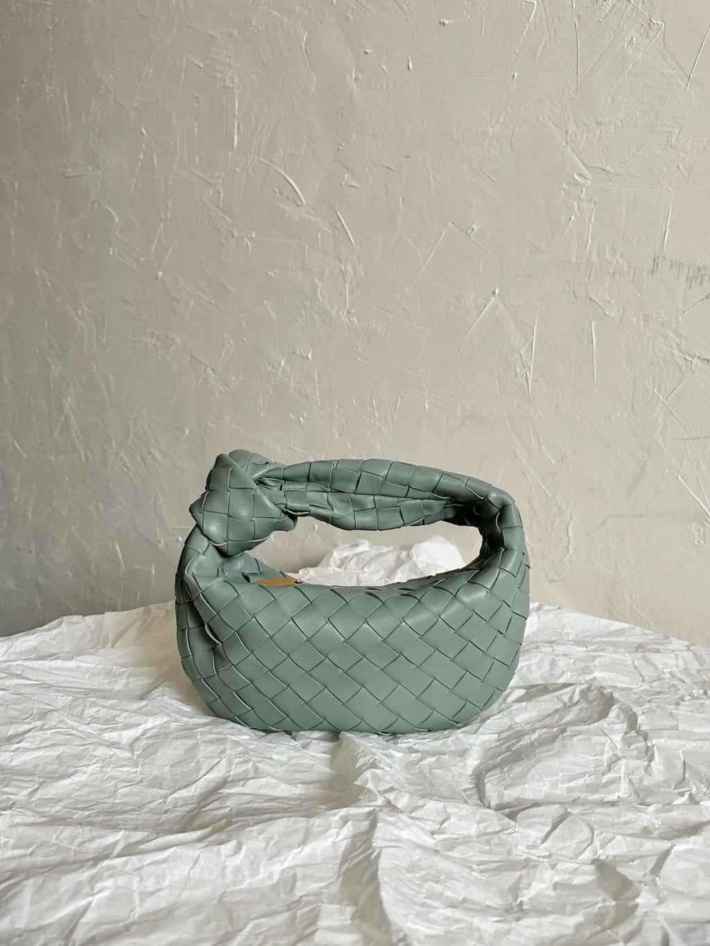 BV MINI JODIE 28CM GRAUES LAMMLEDER 