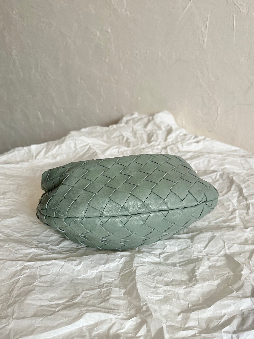 BV MINI JODIE 28CM GRAUES LAMMLEDER 