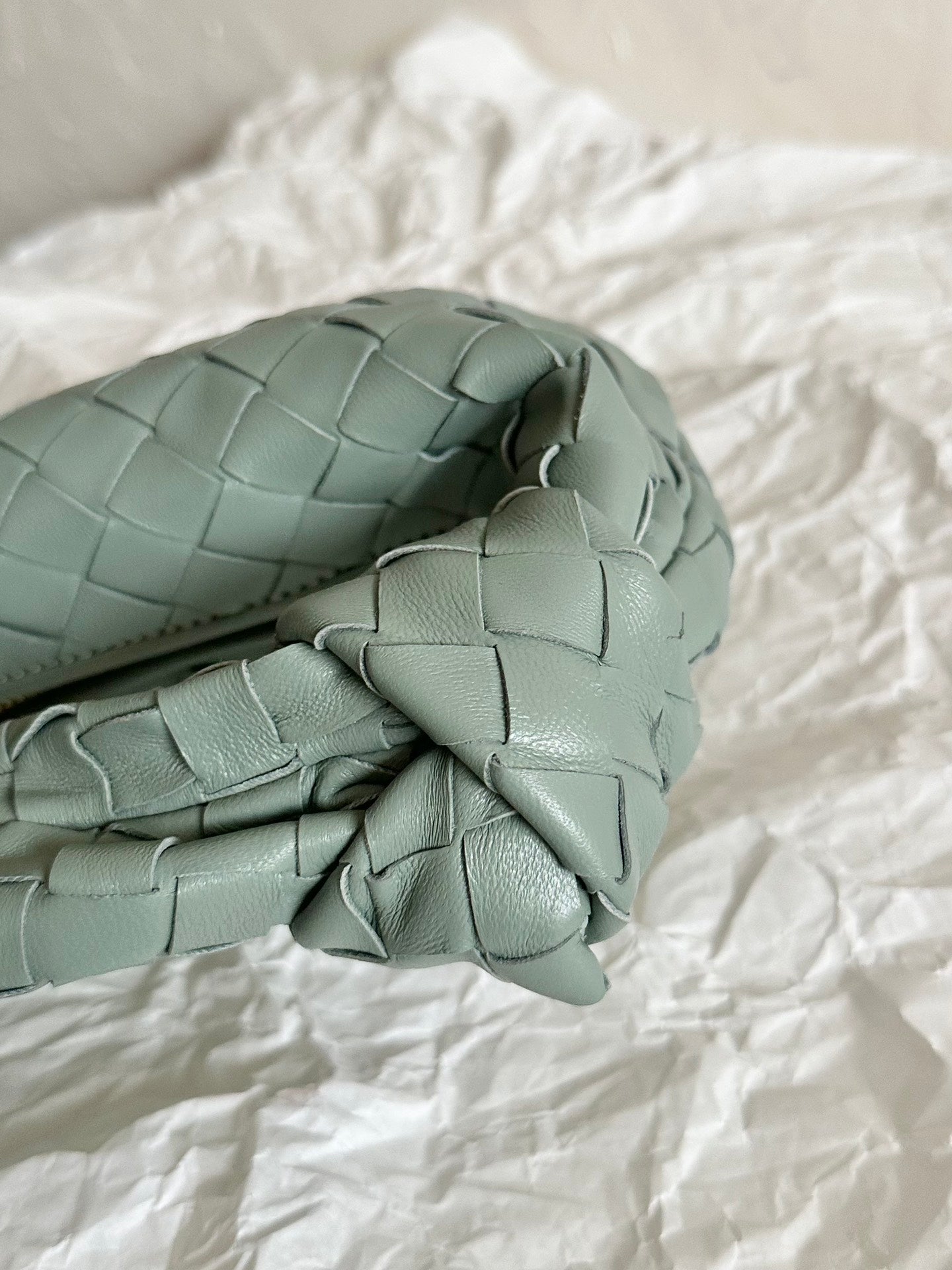 BV MINI JODIE 28CM GRAUES LAMMLEDER 