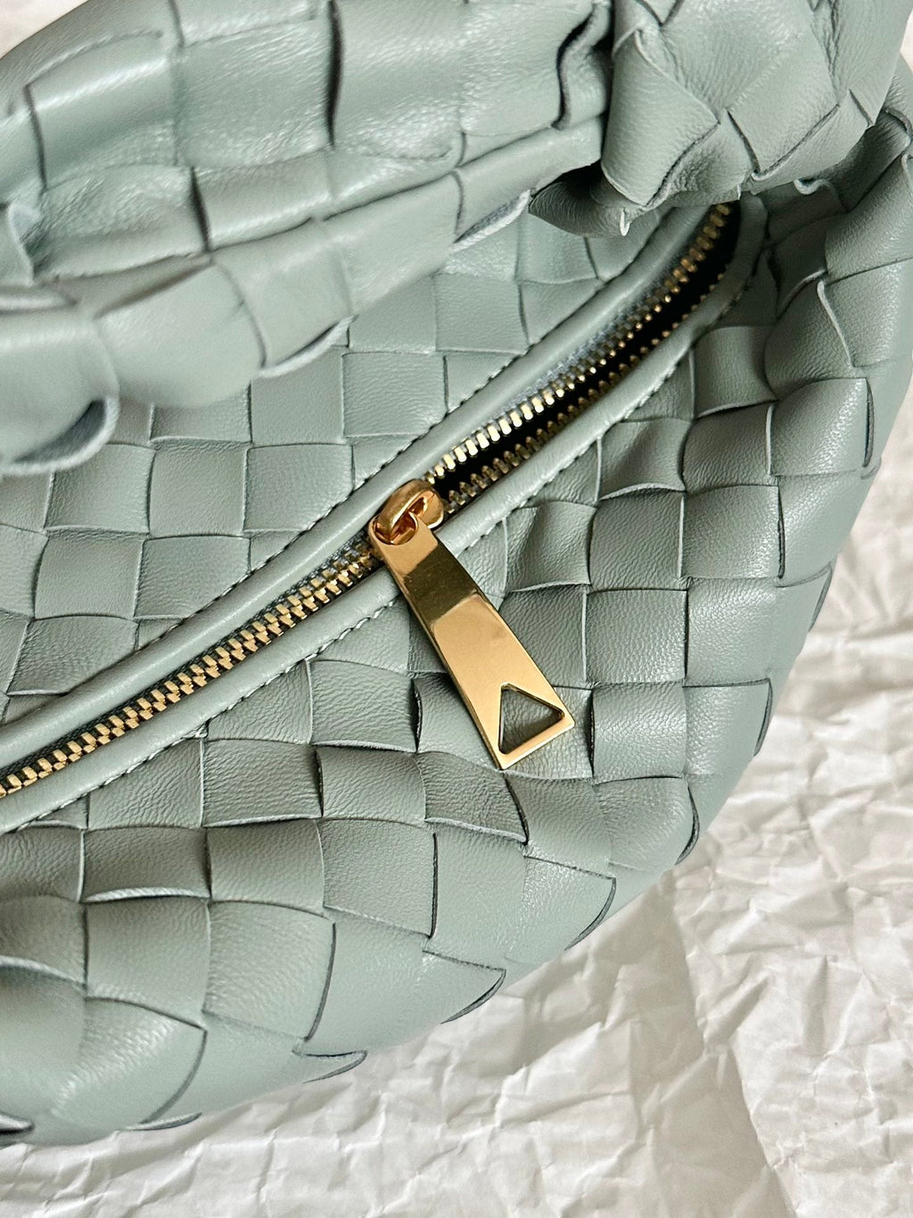 BV MINI JODIE 28CM GRAUES LAMMLEDER 