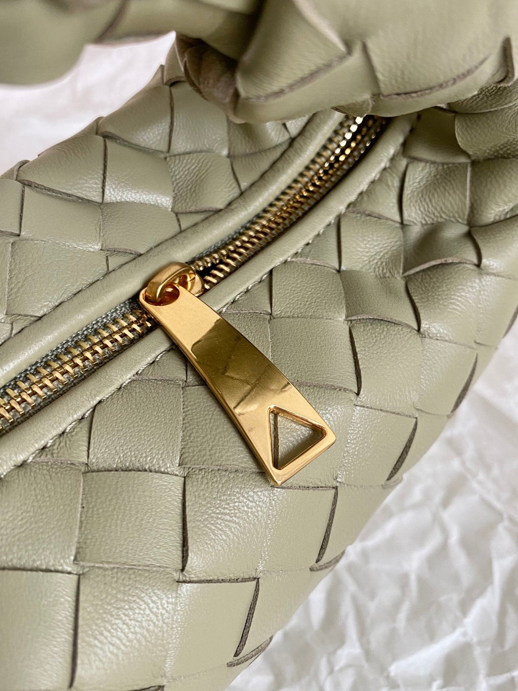 BV MINI JODIE 28CM GRÜNES LAMMLEDER 