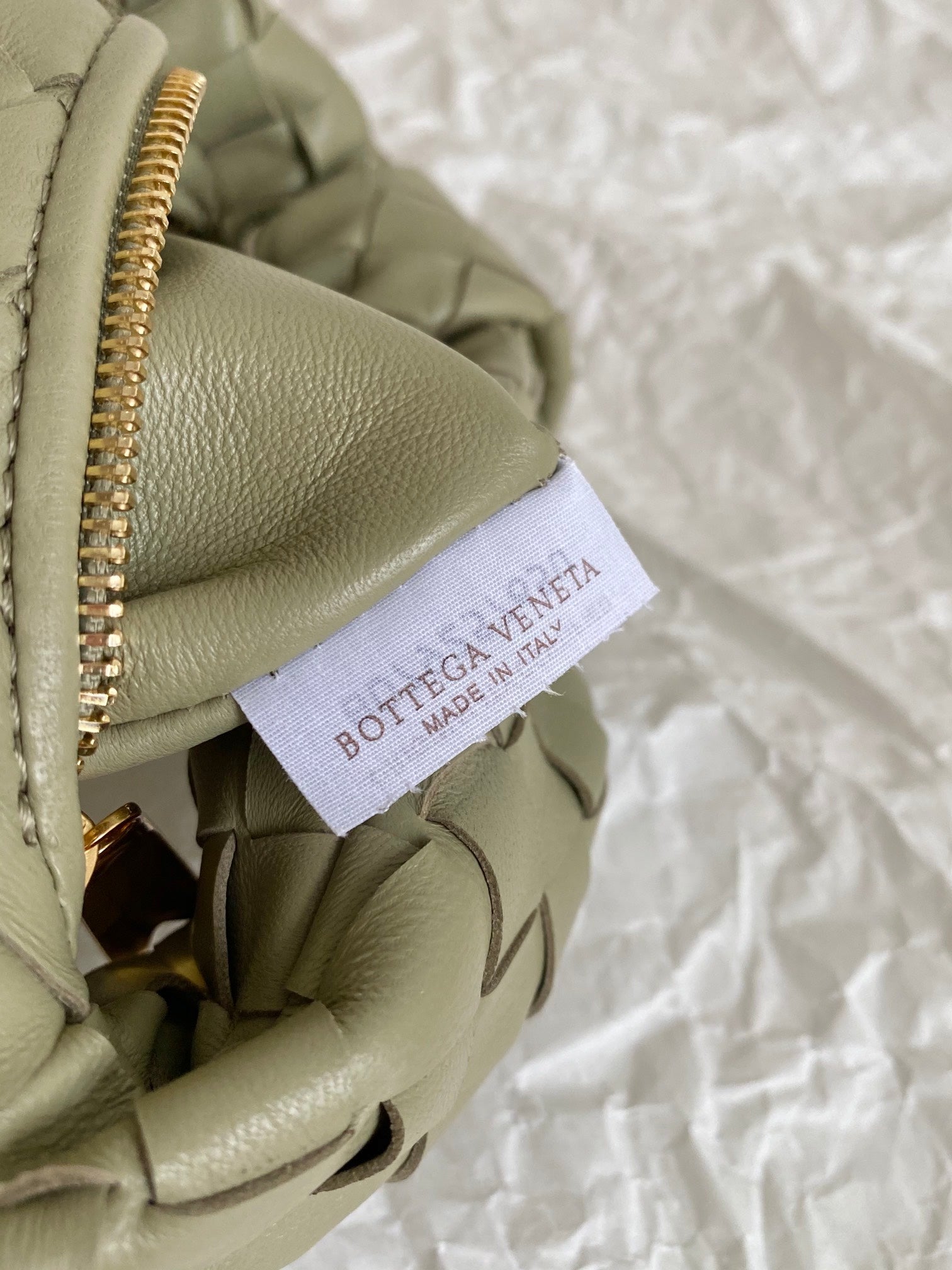 BV MINI JODIE 28CM GRÜNES LAMMLEDER 