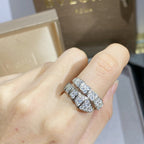 ¡®Jewelicorn¡¯SERPENTI RING SILVER DIAMOND PAVED