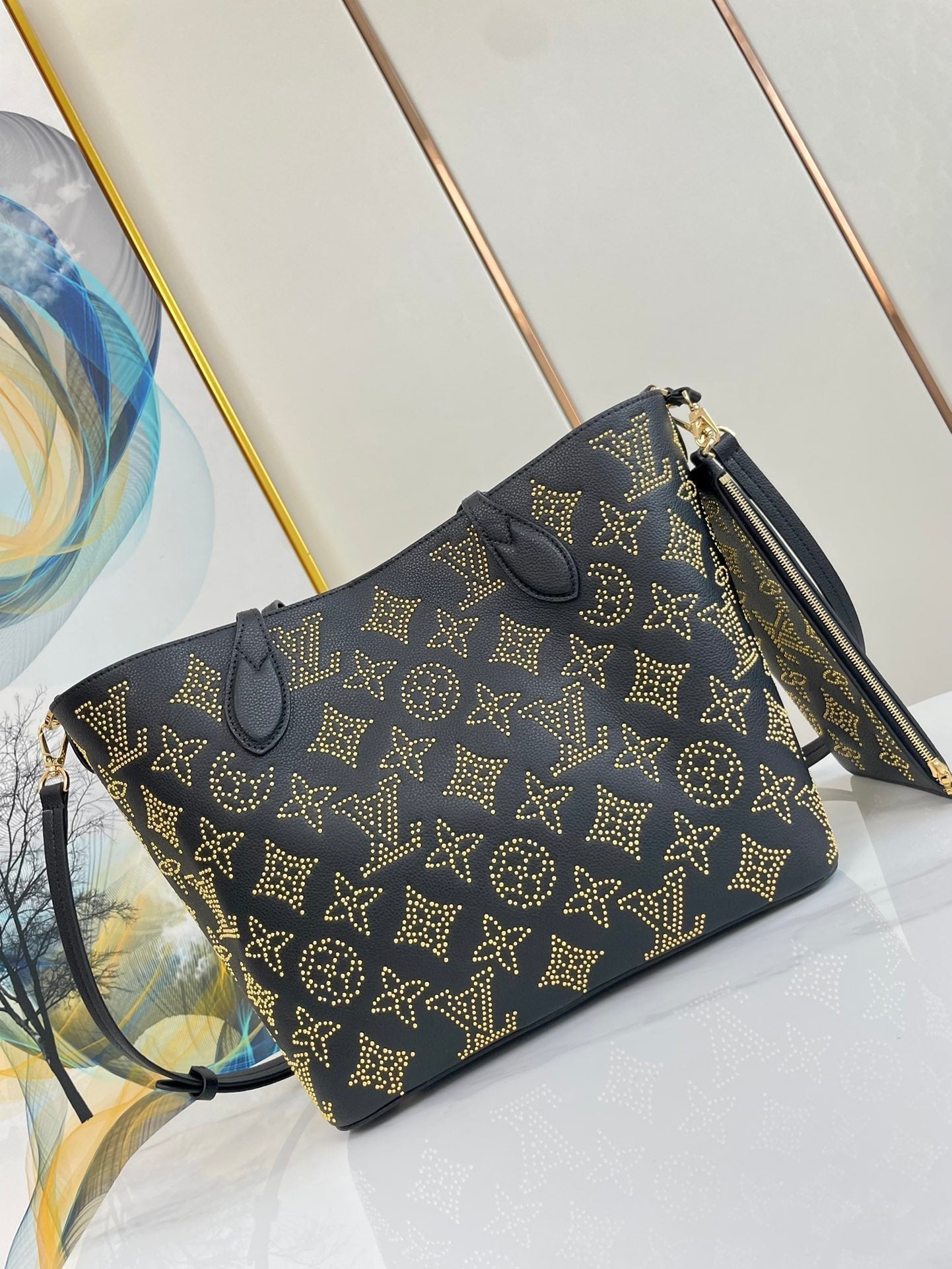 BLOSSOM MM 30 SCHWARZES MAHINA-KALBLEDER 