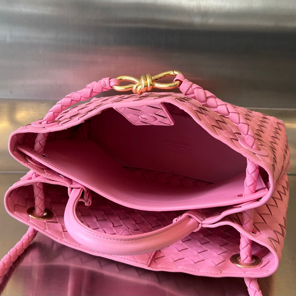 BV MEDIUM ANDIAMO 32CM ROSA LAMMFELL