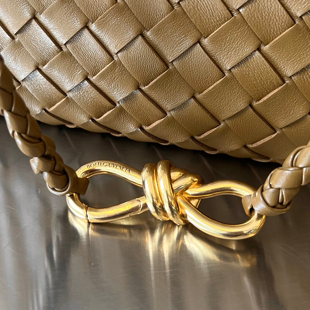 BV SMALL ANDIAMO 25CM BRAUNES LAMMFELL